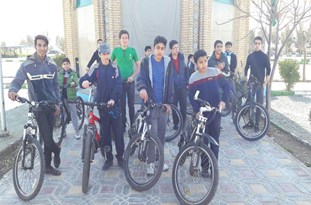 برگزاری همایش بزرگ دوچرخه‌سواری در اقلید