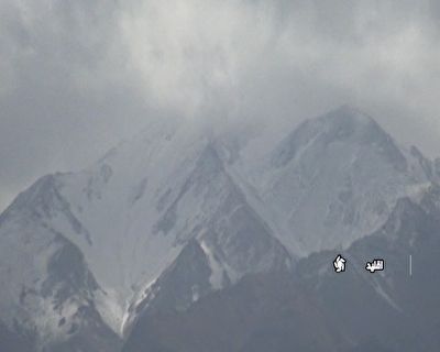 بارش نخستین برف زمستانی در اقلید