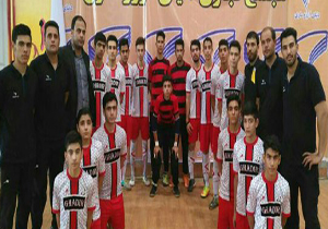 مقام سوم تیم فوتسال نوجوانان اقلید در کشور