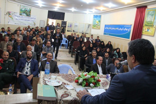 برگزاري آيين تکريم و معارفه روساي اداره ورزش و جوانان اقليد