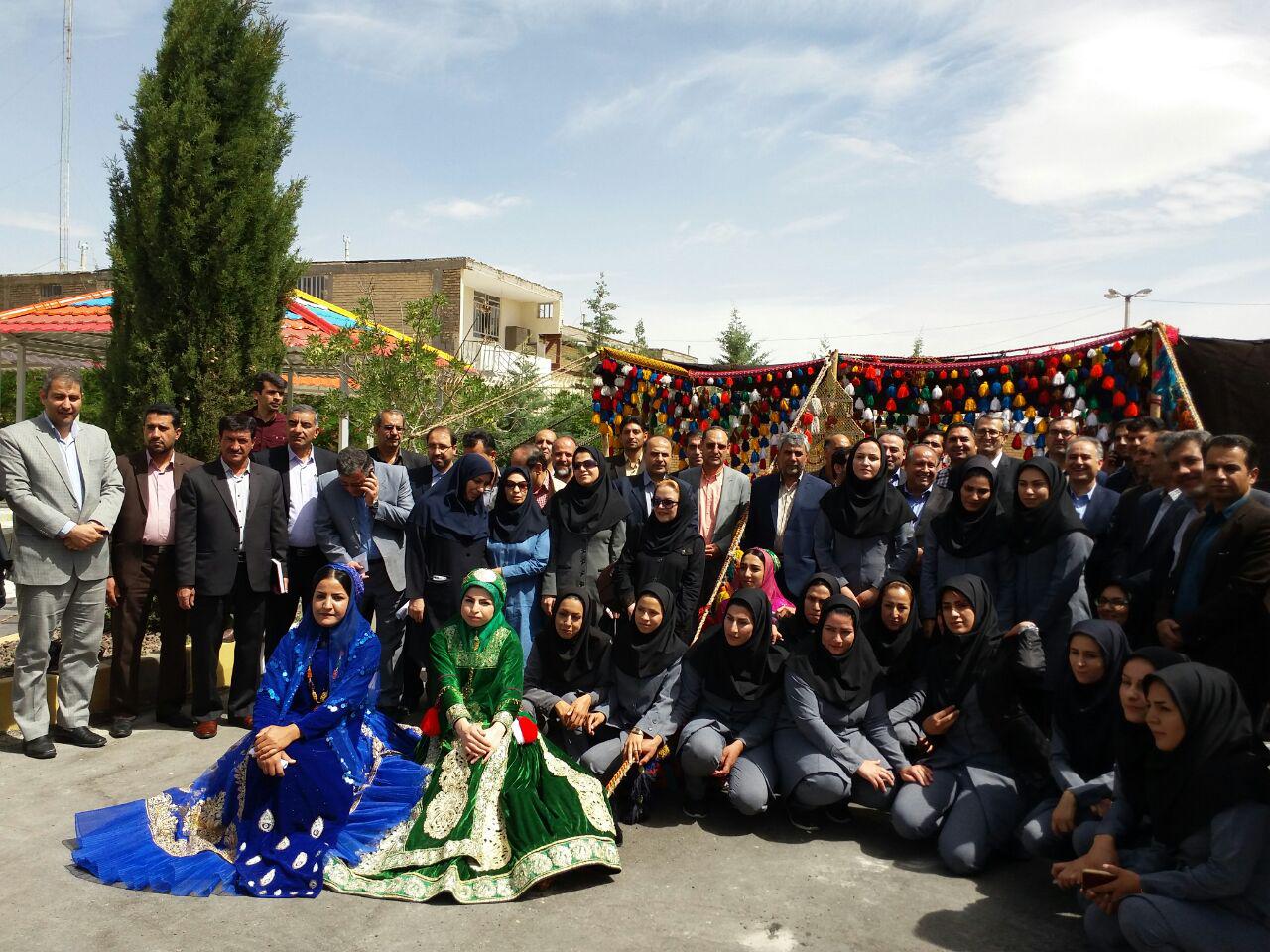 بازدید مسؤولان از مرکز آموزش بهورزی و بازآموزی کارکنان سلامت شهید اسدالله شریفی اقلید